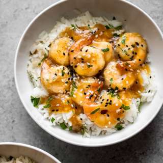 Sesame Ginger Shrimp