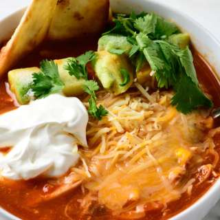 Chicken Tortilla Soup Recipe (Slow Cooker, Instant Pot, and Stove Top)