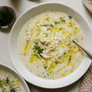Greek Lemon Chicken Soup (Avgolemono)
