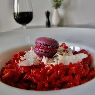 Beetroot and Horseradish Risotto