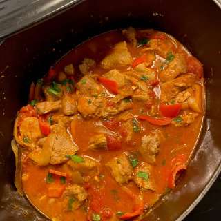 Corsican Veal Stew with Peppers