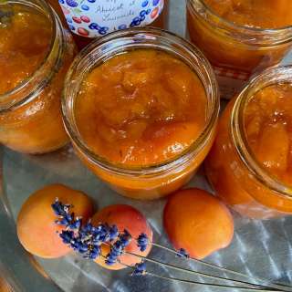 Apricot Jam with Lavender