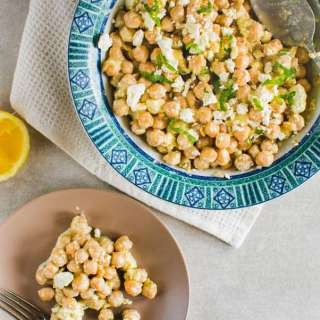 Chickpea Salad With Feta