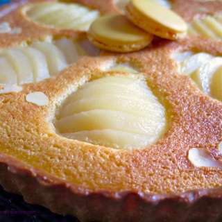 Tarte Bourdaloue - Pear Almond Tart