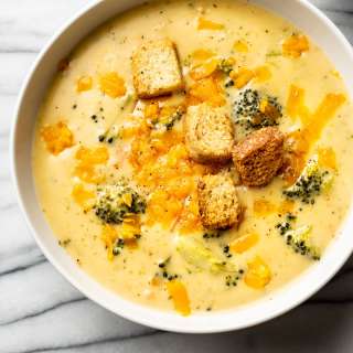 Easy Broccoli Cheddar Soup