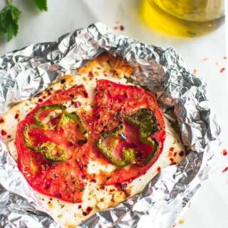 Baked Feta In Foil (Feta Psiti)