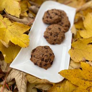 Chocolate Chip Hazelnut Cookies