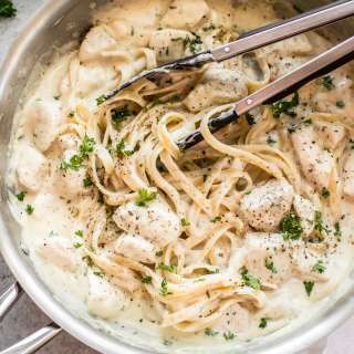 Lemon Parmesan Chicken Alfredo Recipe