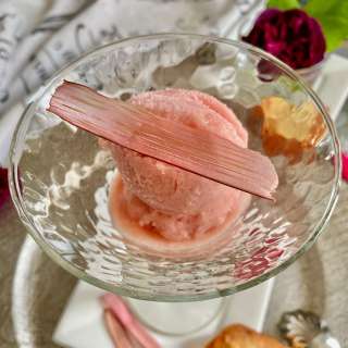 Rhubarb Sorbet