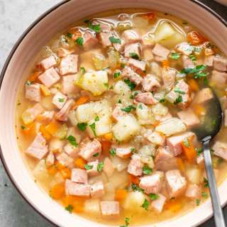 Instant Pot Ham and Potato Soup Recipe