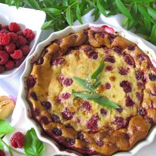Raspberry Clafoutis Recipe