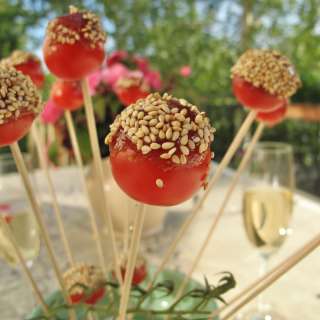 Cherry Tomatoes in Salted Toffee