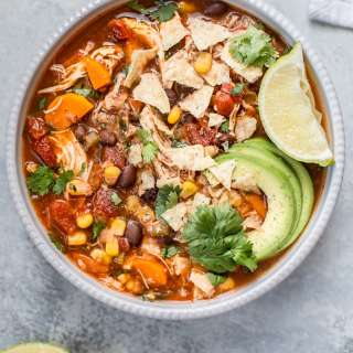 Crockpot Mexican Chicken Soup