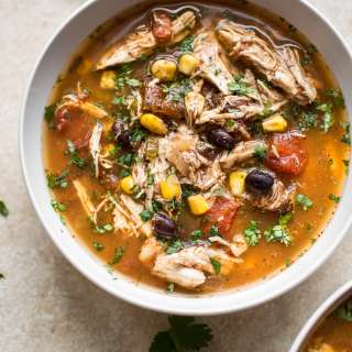 Crockpot Chipotle Chicken Soup