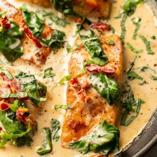 Creamy Tuscan Salmon