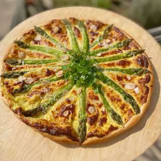 Asparagus Puff Pastry Tart