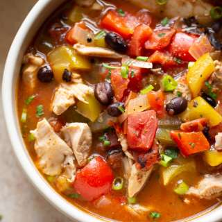 Chicken Fajita Soup