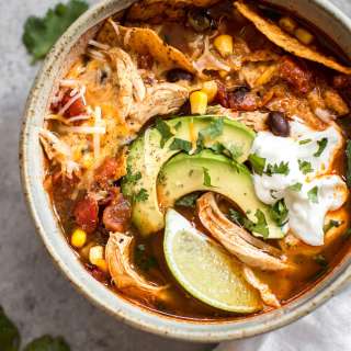 Instant Pot Chicken Tortilla Soup Recipe