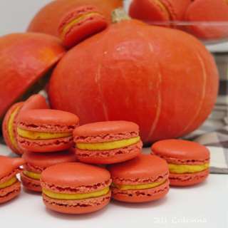 Pumpkin Spice Macarons