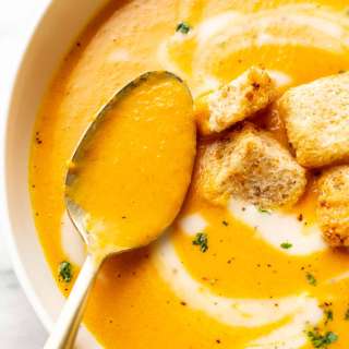 Creamy Carrot Ginger Soup