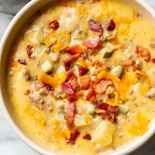 Cheeseburger Soup