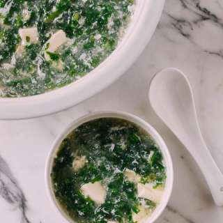 Shepherd’s Purse Tofu Soup