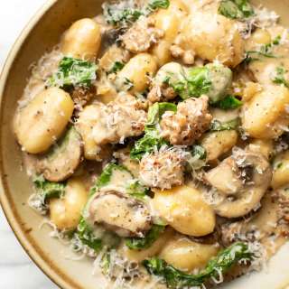 Italian Sausage and Mushroom Gnocchi