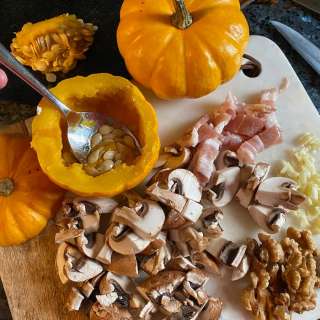 Stuffed Mini Pumpkins