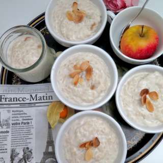 Almond Milk Rice Pudding
