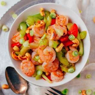 Cashew Shrimp Stir-fry