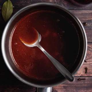 Red Wine Reduction Sauce With Spices
