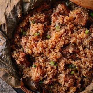 Steamed Ribs with Glutinous Rice (糯米蒸排骨)