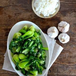 Garlic Baby Bok Choy Stir Fry