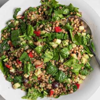 Healthy Lentil Salad Recipe (Vegan, Gluten-Free)