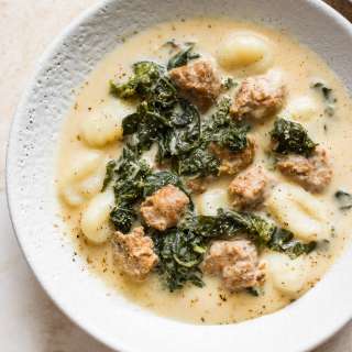 Sausage, Kale, and Gnocchi Soup