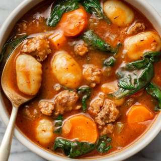 Sausage Gnocchi Soup