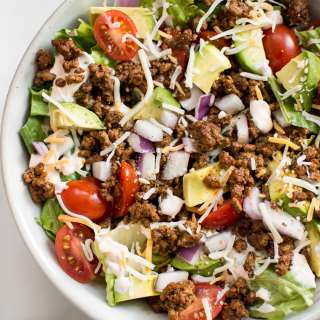 Low-Carb Taco Salad Recipe