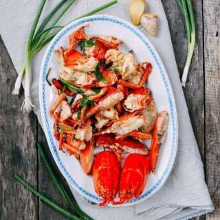 Cantonese-Style Ginger Scallion Lobster