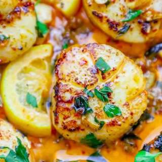 10 Minute Pan Seared Thai Chili Scallop Recipe