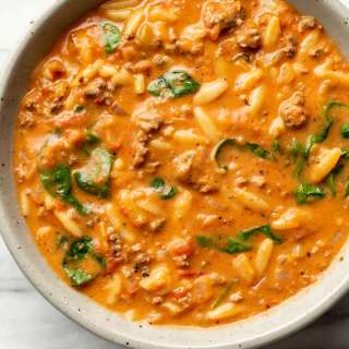 Hamburger Orzo Soup