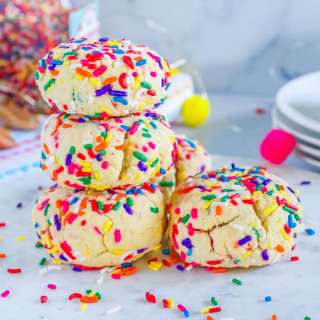Jumbo Funfetti Cookies