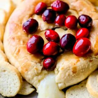 Cranberry Apricot Baked Brie Recipe
