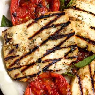 Grilled Halloumi Cheese