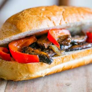 Vegan Philly Cheese Steak Hoagies