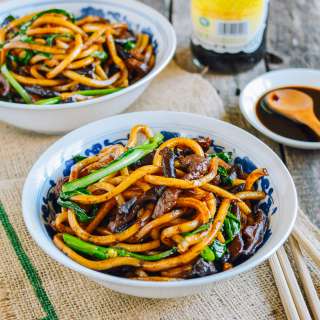 Shanghai Fried Noodles (Cu Chao Mian)