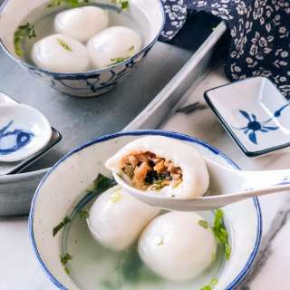 Savory Tang Yuan (Traditional Recipe!)