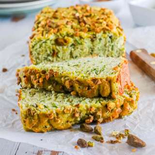 Paleo Zucchini Pistachio Bread
