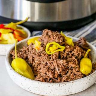 Instant Pot Shredded Italian Beef Recipe