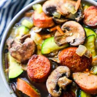 Andouille Sausage Vegetable Soup