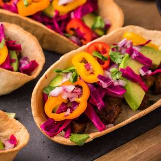 Air Fryer Tofu Tacos